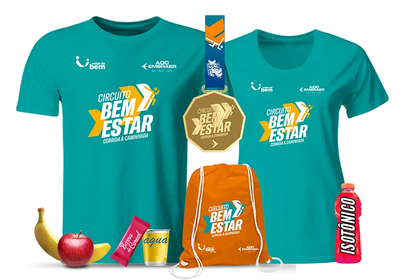 Kit Embraer Circuito Bem Estar 2025