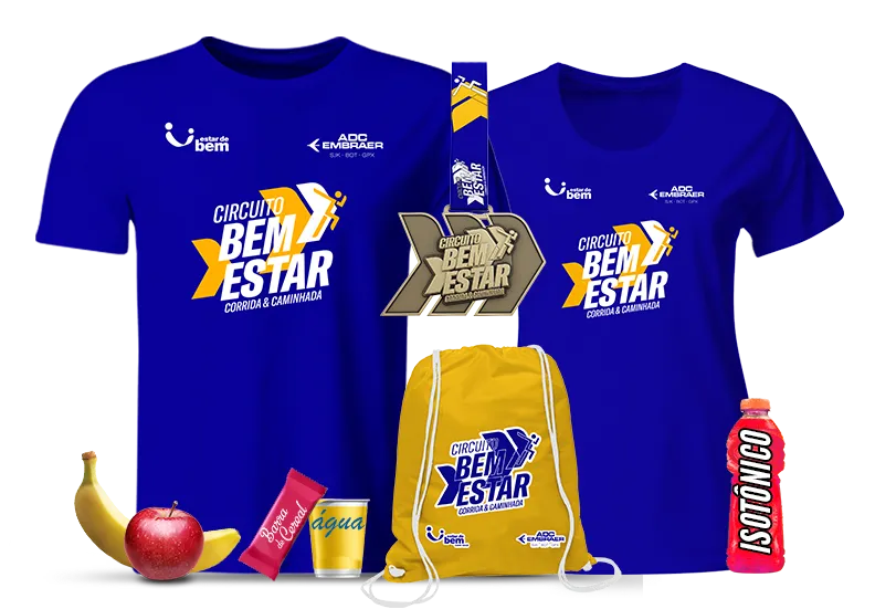 Kit Embraer Circuito Bem Estar 2026